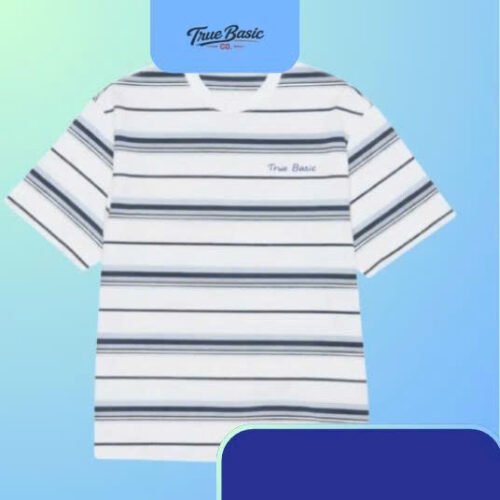 Áo Thun Unisex Sọc Ngang | TRUE BASIC CO.